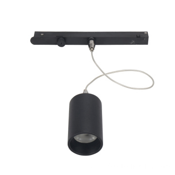 12W Aluminium Black Painted Cylinder Pendant spot Light